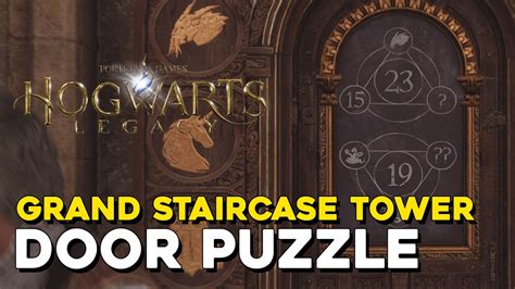 hogwarts legacy staircase door puzzle|Hogwarts Legacy: Grand Staircase 13 21 Door Puzzle。